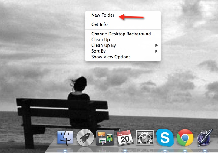 1 Create Folders on Desktop